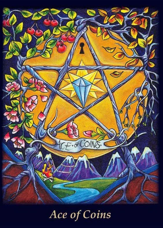 Bonefire Tarot card 05 card from the Bonefire Tarot deck