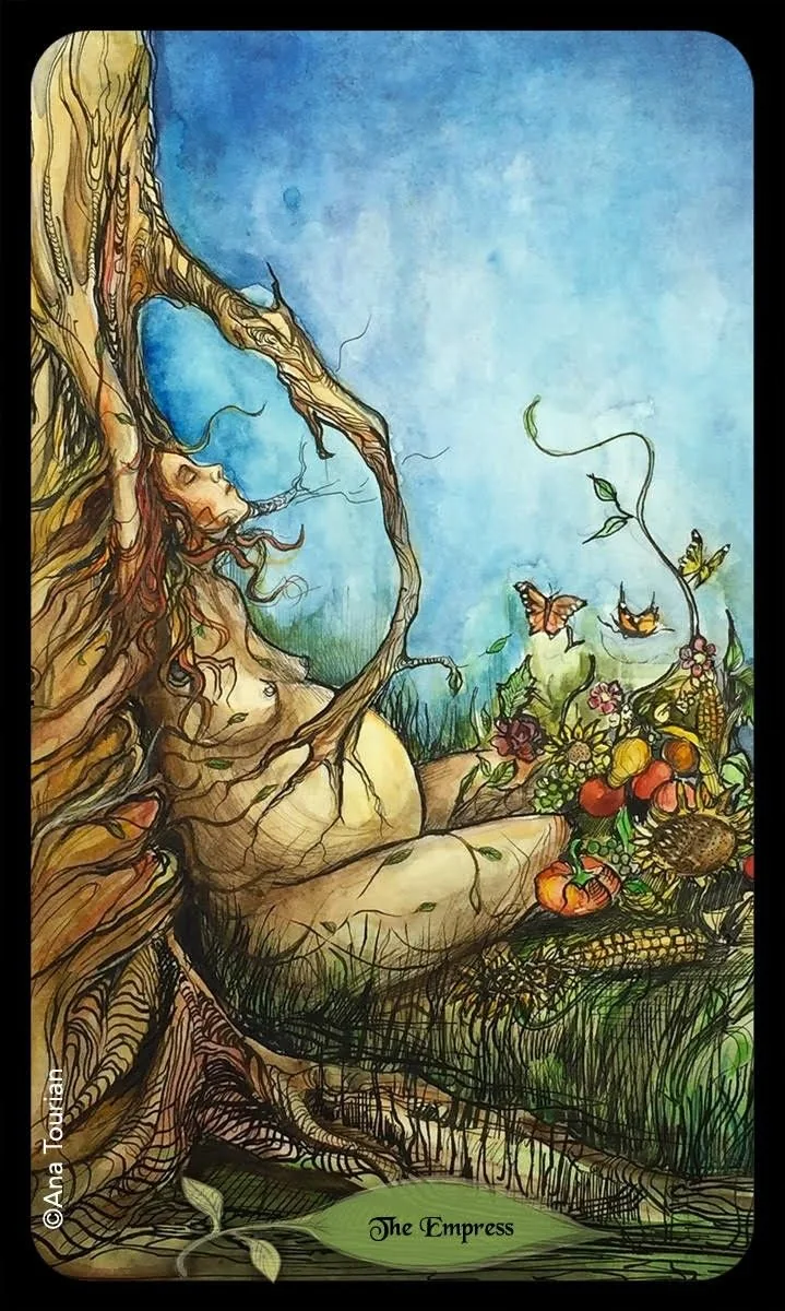 Bonestone Earthflesh Tarot source-order card image 04