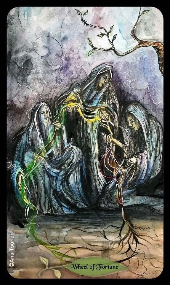 Bonestone Earthflesh Tarot source-order card image 09