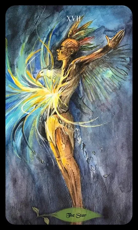 Bonestone Earthflesh Tarot source-order card image 17