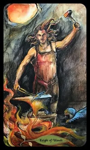 Bonestone Earthflesh Tarot source-order card image 33