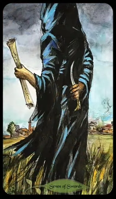 Bonestone Earthflesh Tarot source-order card image 72