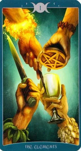 The Book of Shadows Tarot Review 3 1 The Elements from The Book of Shadows Tarot review gallery