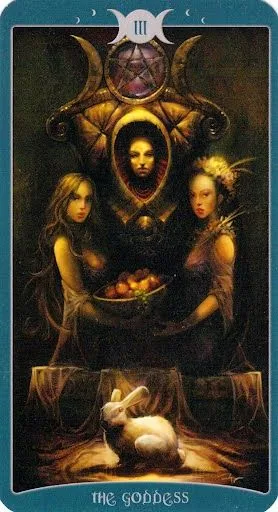 The Book of Shadows Tarot Review 5 3 The Goddess from The Book of Shadows Tarot review gallery