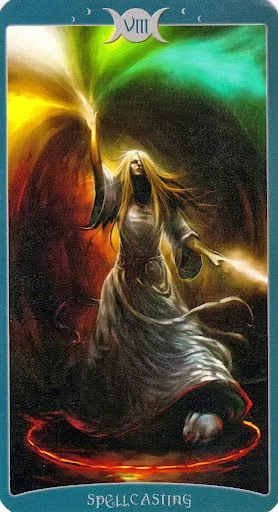 The Book of Shadows Tarot - 8 Spellcasting