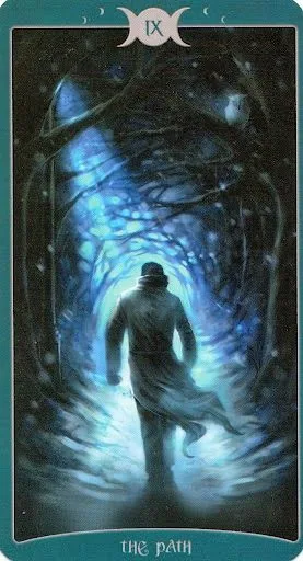 The Book of Shadows Tarot - 9 The Path