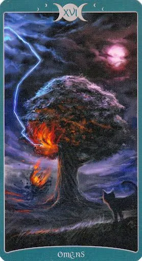 Book of Shadows Tarot card 13 card from the The Book Of Shadows Tarot deck