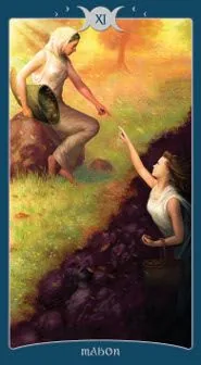 Book of Shadows Tarot card 15 card from the The Book Of Shadows Tarot deck