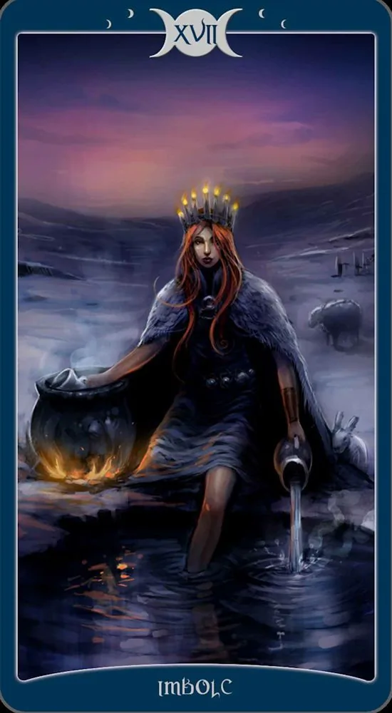 The Book of Shadows Tarot - 17 Imbolc