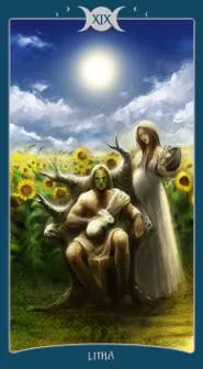 The Book of Shadows Tarot Review 6 19 Litha from The Book of Shadows Tarot review gallery