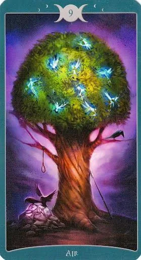 The Book of Shadows Tarot Review 10 Ace of Air from The Book of Shadows Tarot review gallery