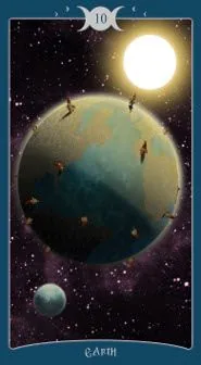 Book of Shadows Tarot card 50 card from the The Book Of Shadows Tarot deck