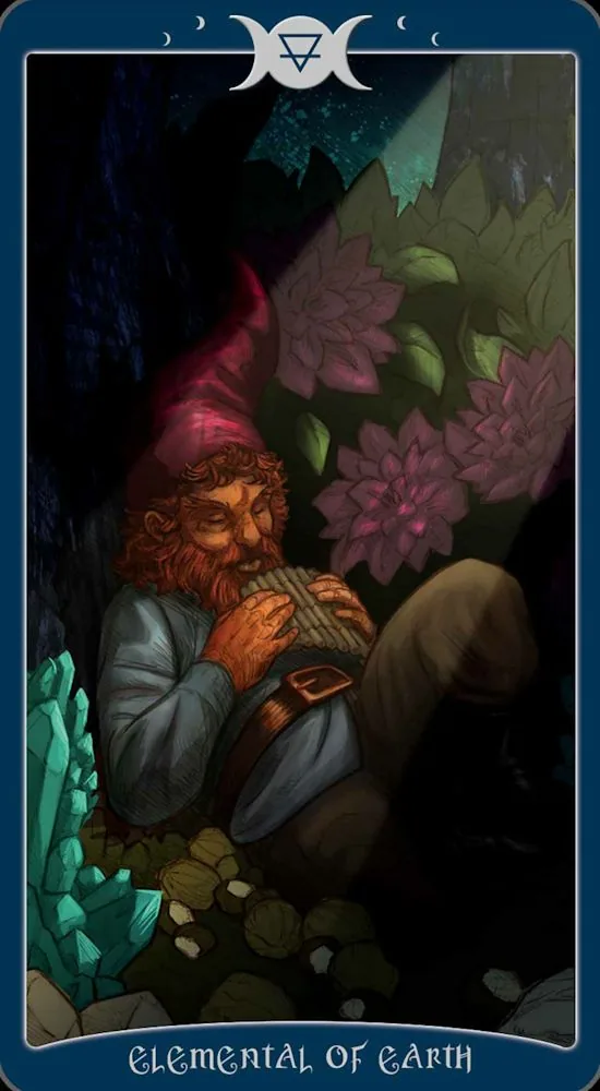 Book of Shadows Tarot card 51 card from the The Book Of Shadows Tarot deck