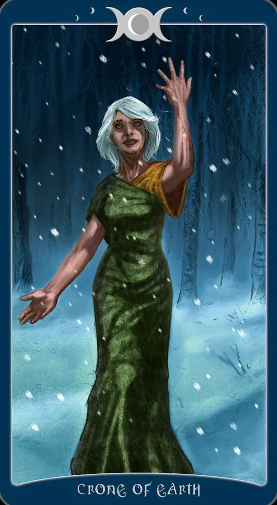 Book of Shadows Tarot card 53 card from the The Book Of Shadows Tarot deck