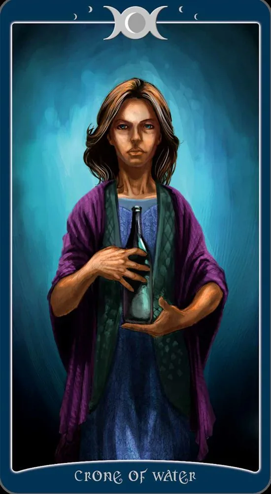 Book of Shadows Tarot card 56 card from the The Book Of Shadows Tarot deck
