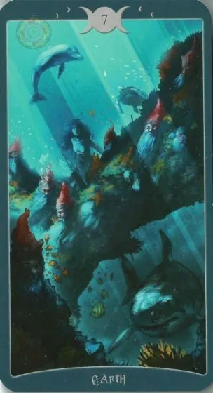 Book of Shadows Tarot card 57 card from the The Book Of Shadows Tarot deck