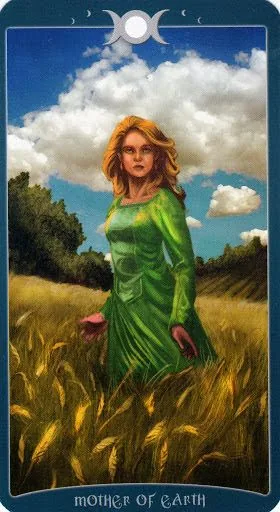 The Book of Shadows Tarot Review 16 Mother of Earth from The Book of Shadows Tarot review gallery
