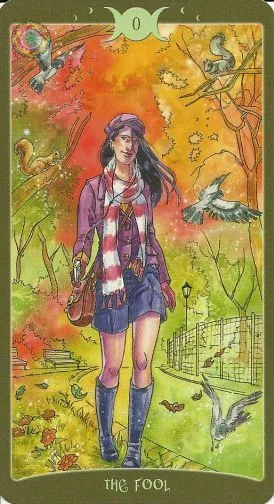 The Book of Shadows Tarot Vol 2 Review 3 The Fool from The Book of Shadows Tarot Vol 2