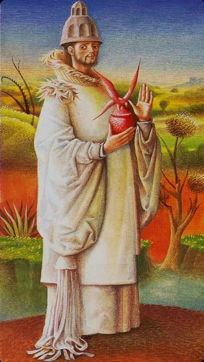 Bosch Tarot card 03 card from the Bosch Tarot deck