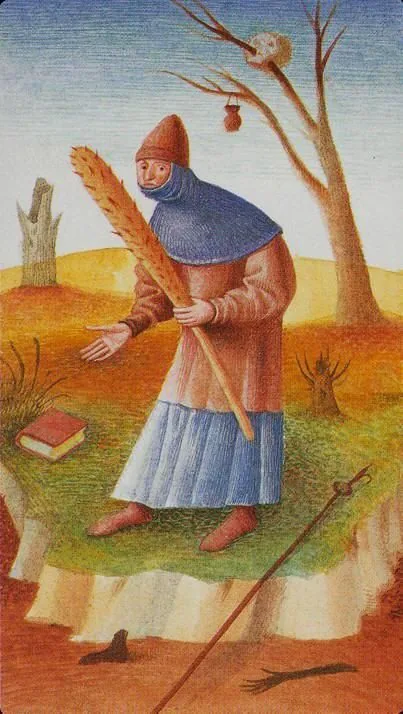 Bosch Tarot card 20 card from the Bosch Tarot deck