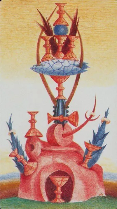 Bosch Tarot card 23 card from the Bosch Tarot deck