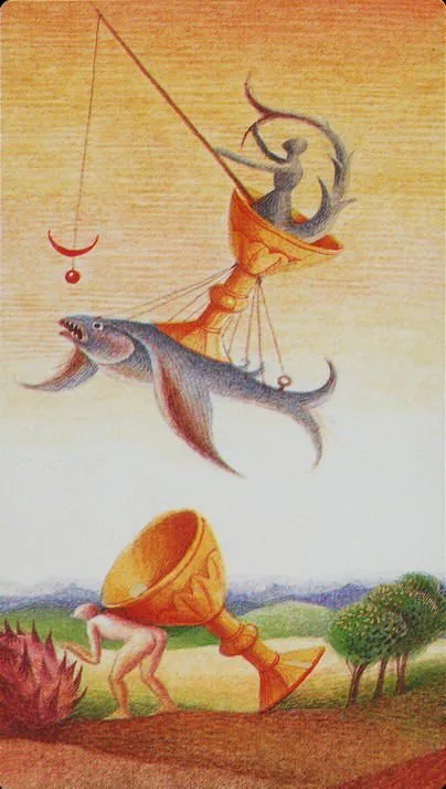 Bosch Tarot card 26 card from the Bosch Tarot deck