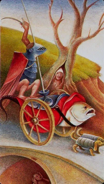 Bosch Tarot card 31 card from the Bosch Tarot deck
