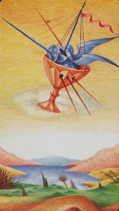Bosch Tarot card 37 card from the Bosch Tarot deck