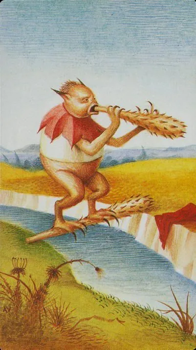 Bosch Tarot card 43 card from the Bosch Tarot deck
