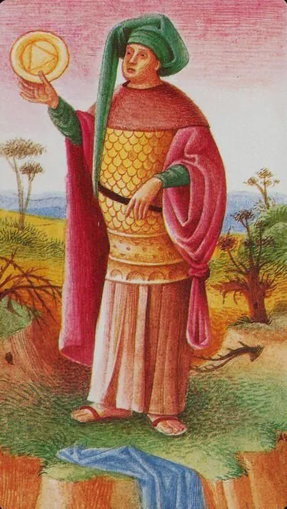 Bosch Tarot card 63 card from the Bosch Tarot deck