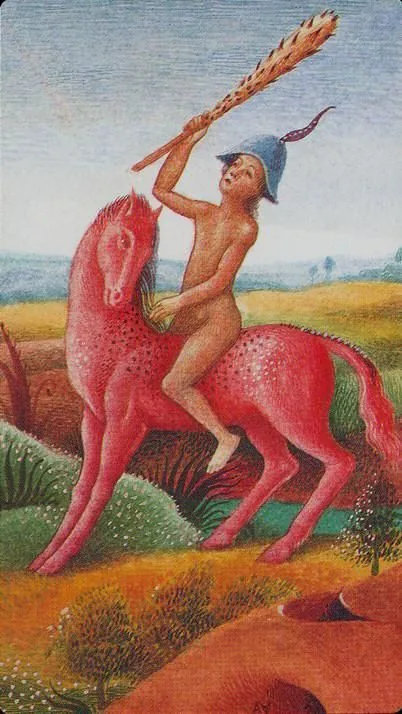 Bosch Tarot card 77 card from the Bosch Tarot deck