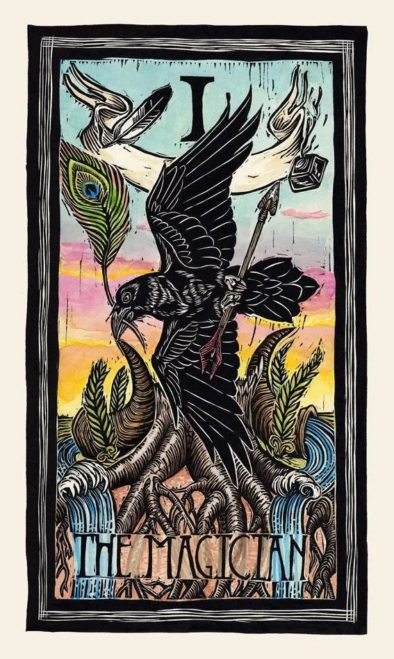 The Magician from the Brady Tarot deck