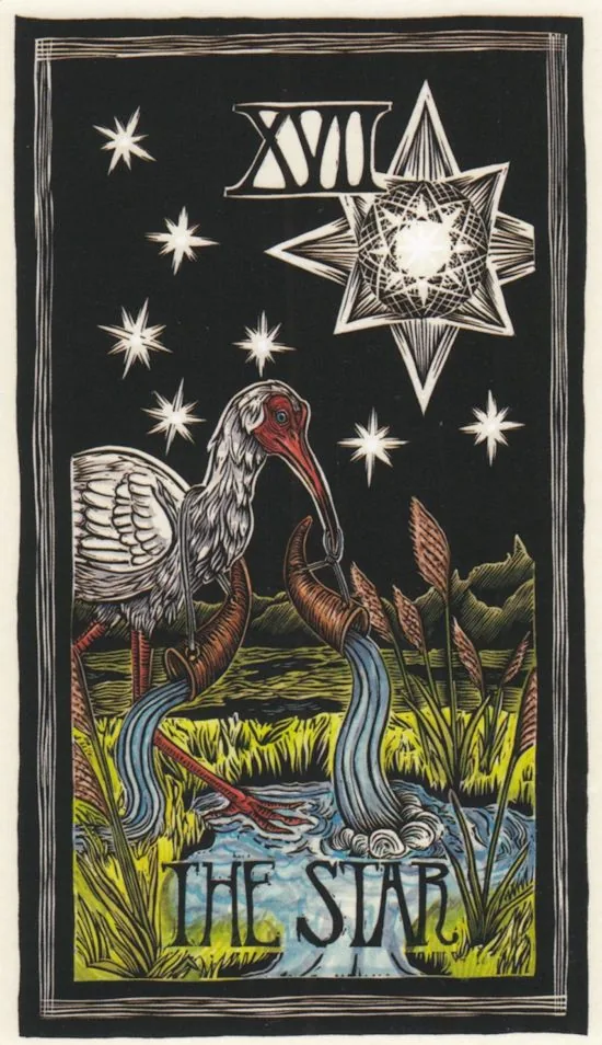 The Star from the Brady Tarot deck