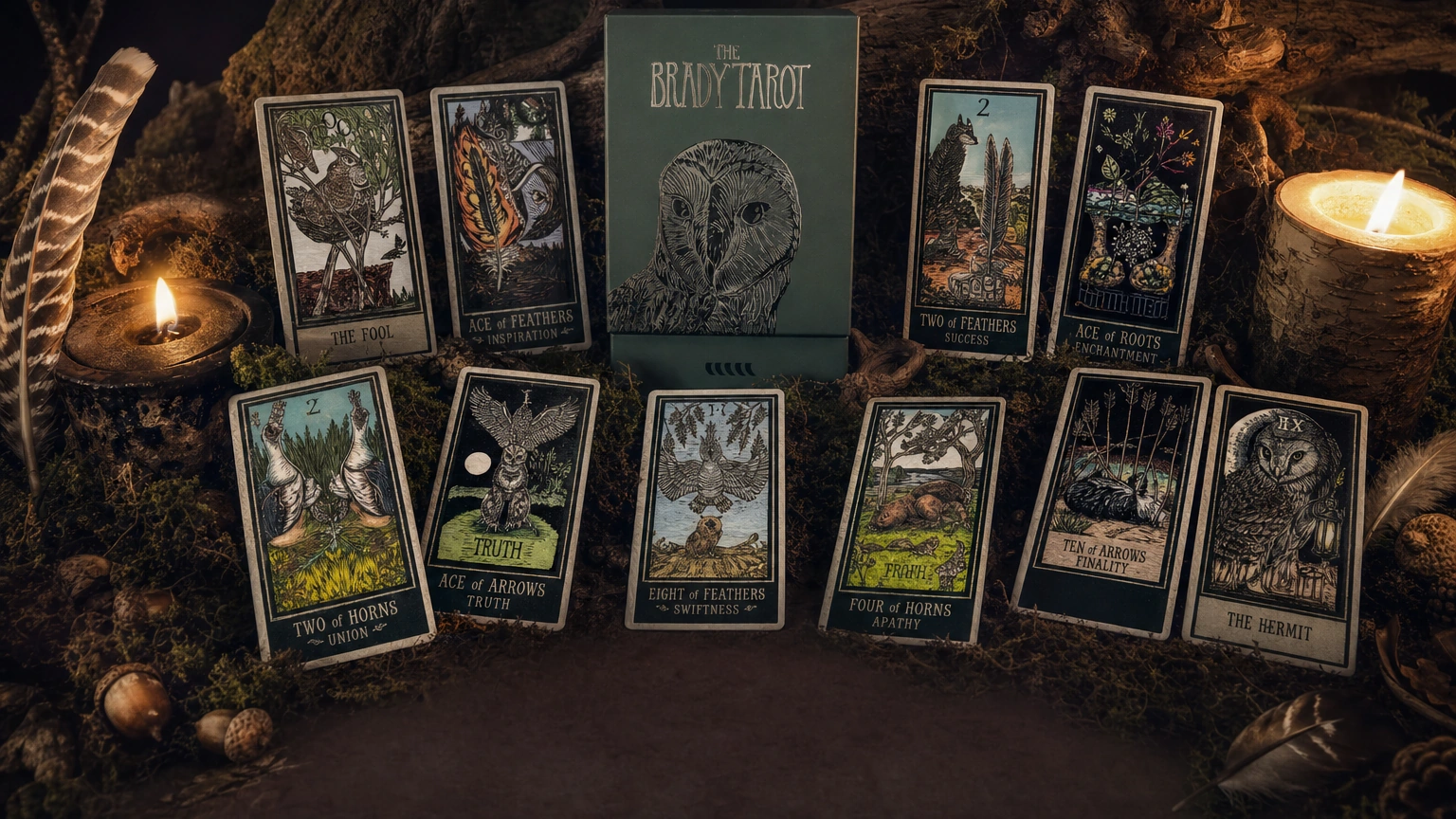 Brady Tarot final card lifestyle image