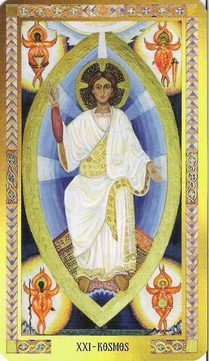Byzantine Tarot source-order card 01 card from the Byzantine Tarot deck
