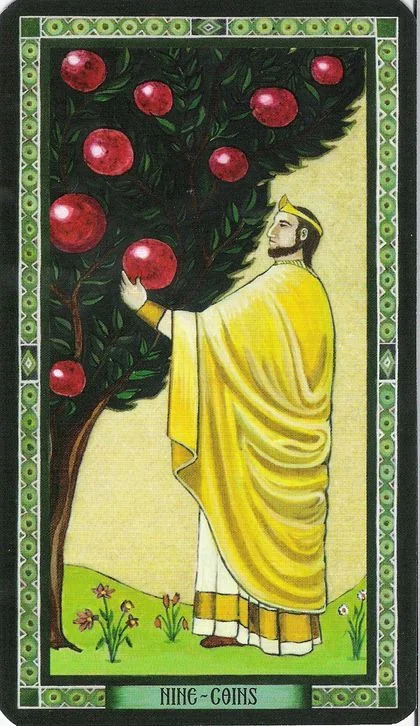 Byzantine Tarot source-order card 29 card from the Byzantine Tarot deck