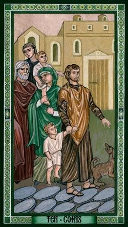 Byzantine Tarot source-order card 32 card from the Byzantine Tarot deck