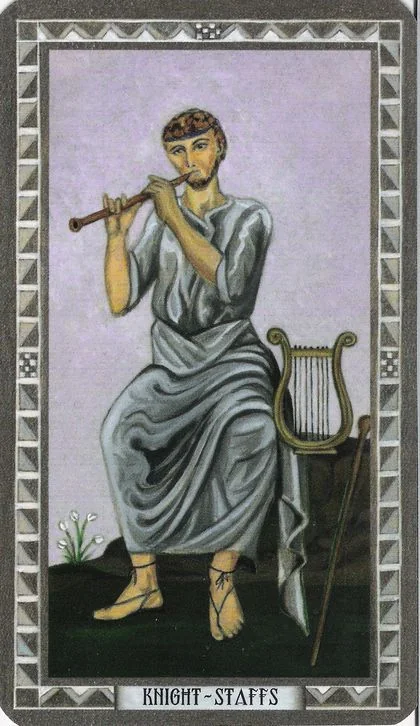 Byzantine Tarot source-order card 41 card from the Byzantine Tarot deck