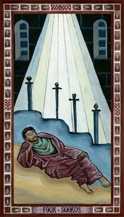 Byzantine Tarot source-order card 65 card from the Byzantine Tarot deck