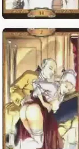 Casanova Tarot Card 58 card from the Casanova Tarot deck