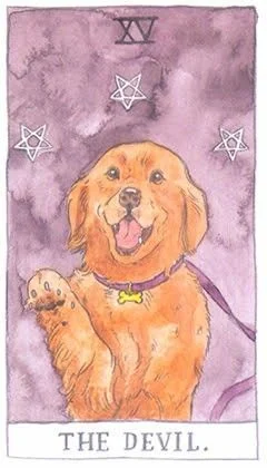 The Devil - Cat Tarot - Tarot Deck by Megan Lynn Kott