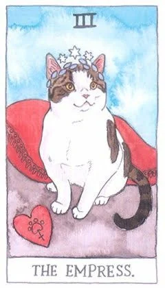 The Empress - Cat Tarot - Tarot Deck by Megan Lynn Kott