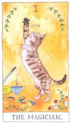 The Magician - Cat Tarot - Tarot Deck by Megan Lynn Kott