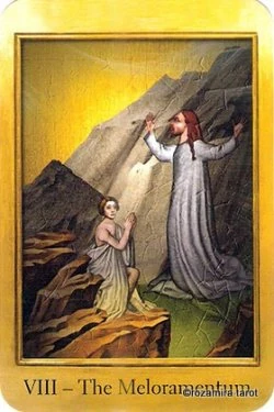 The Meloramentum card from The Cathar Tarot deck