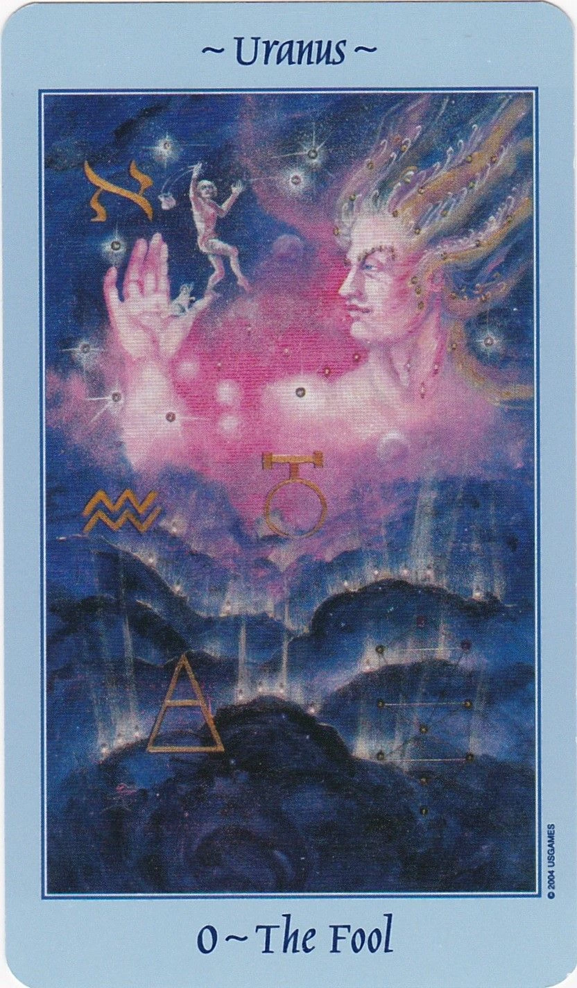 Celestial Tarot Review 2 The Fool from the Celestial Tarot