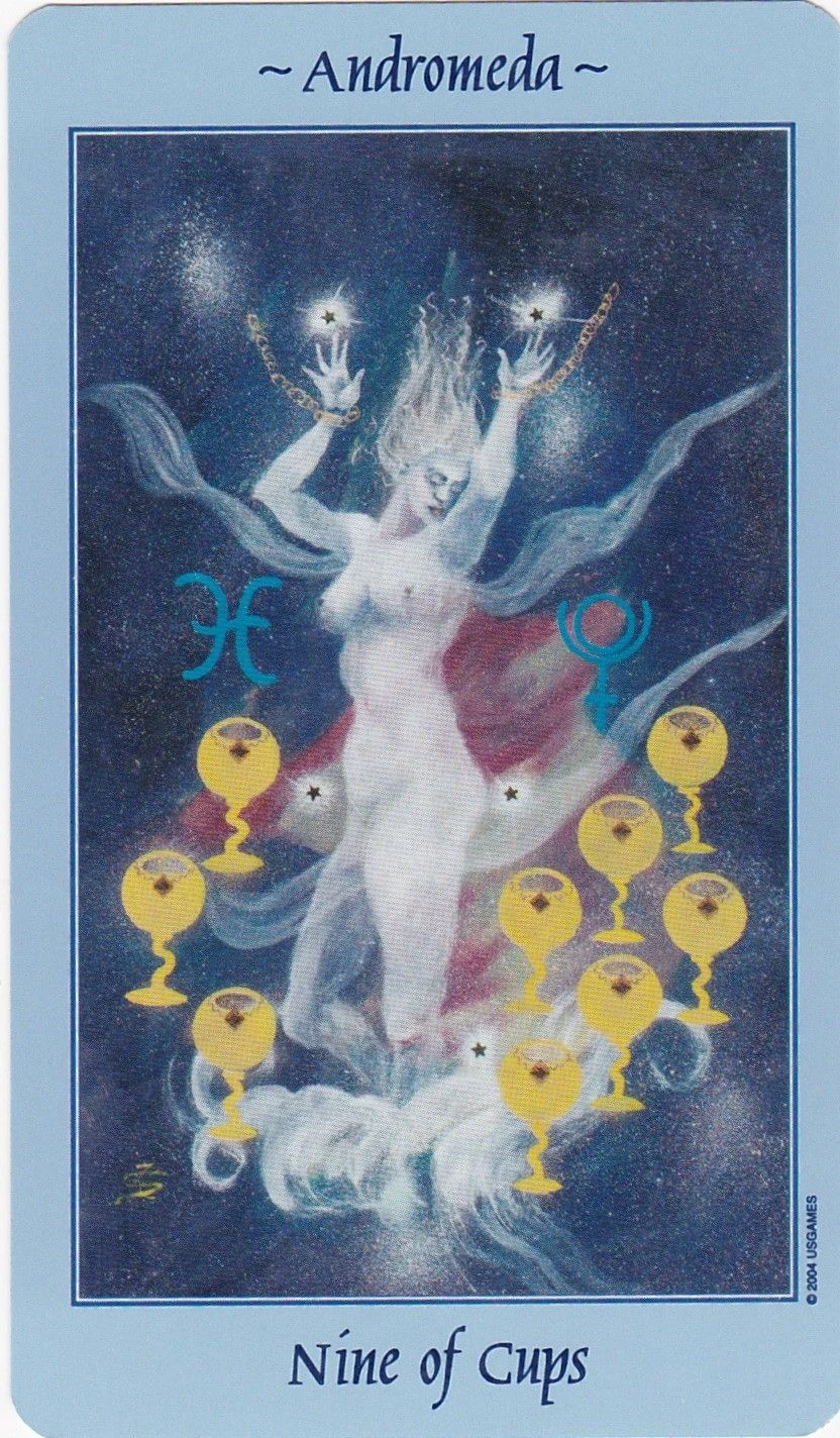 Celestial Tarot Review 13 Nine of Cups from the Celestial Tarot