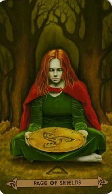 Celtic Tarot source card 04 card from the Celtic Tarot deck