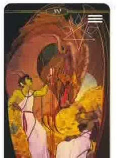 Children of Litha Tarot source-order card 10 card from the Children of Litha Tarot deck