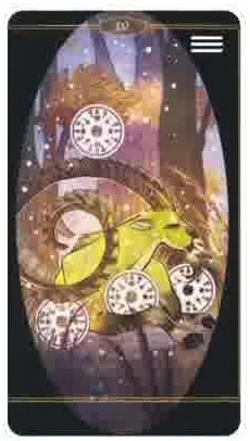 Children of Litha Tarot source-order card 14 card from the Children of Litha Tarot deck