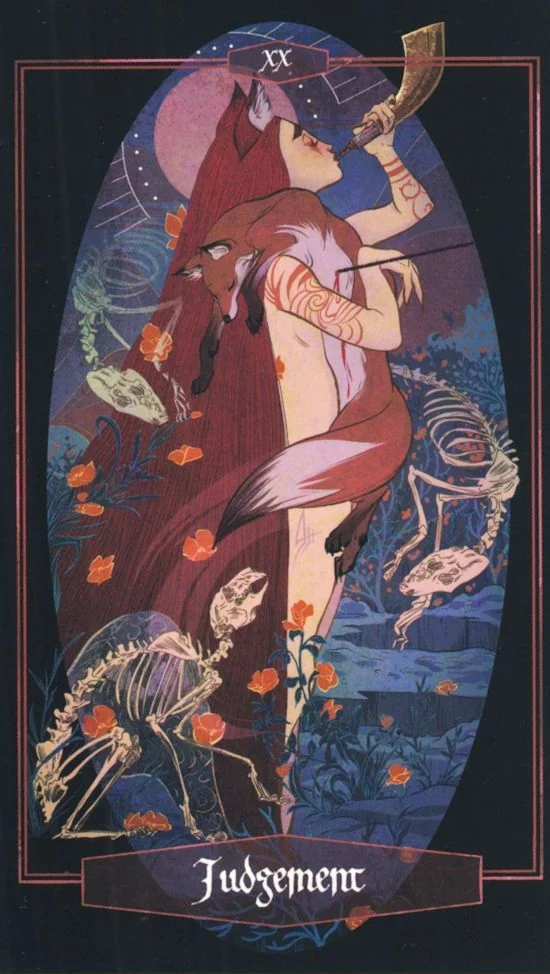 Judgment card from Children of Litha Tarot Deck